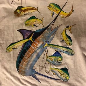 Guy Harvey (2013 Personally Signed) T-SHIRT! Size XL